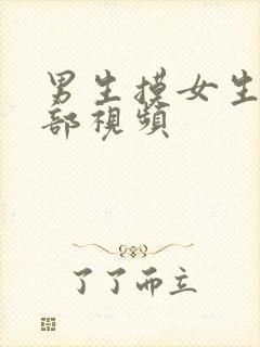 男生摸女生的胸部视频