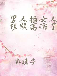 男人插女人下面视频高潮了