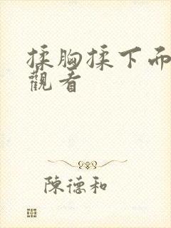 揉胸揉下面在线观看