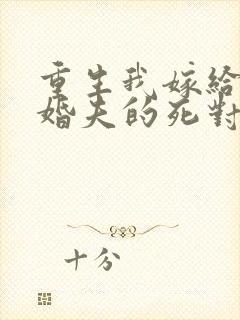 重生我嫁给了未婚夫的死对头