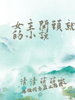 女主开头就离婚的小说