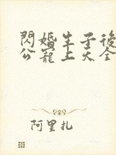 闪婚生子后被老公宠上天全集