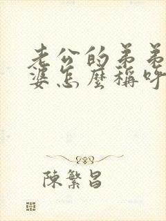 老公的弟弟的老婆怎么称呼