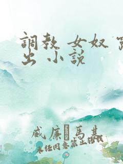 调教 女奴 露出 小说