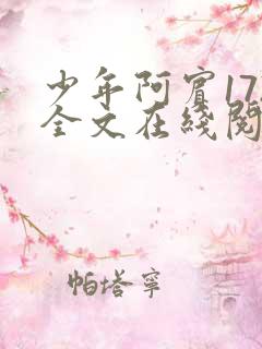 少年阿宾172全文在线阅读