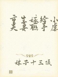 重生嫁给小叔子夫妻联手虐渣的小说