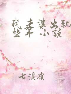 我老婆出轨的那些年 小说