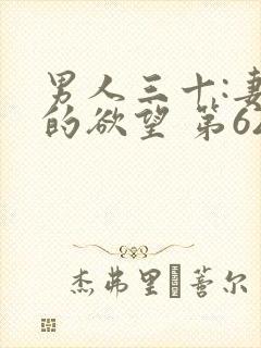 男人三十:妻子的欲望 第623章