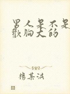 男人是不是都喜欢胸大的