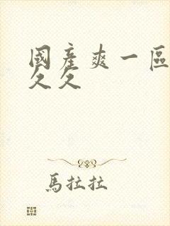 国产爽一区二区久久