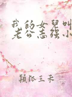 我的女儿叫小可老公志强小说