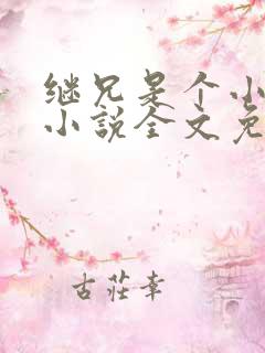 继兄是个小可怜小说全文免费阅读