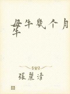 母牛几个月生小牛