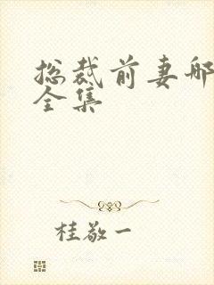 总裁前妻哪里逃全集