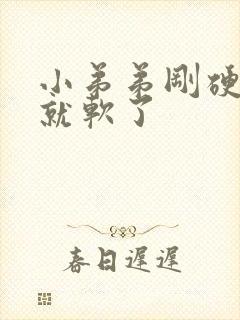 小弟弟刚硬起来就软了