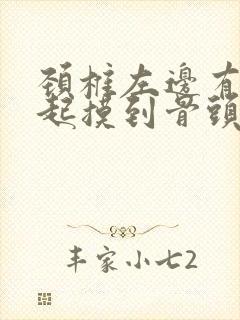 颈椎左边有个凸起摸到骨头