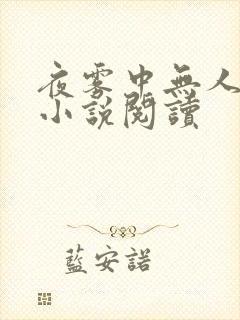 夜雾中无人爱我小说阅读