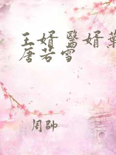 王婿 医婿叶凡唐若雪