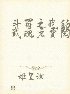 斗罗之我的异火武魂免费阅读