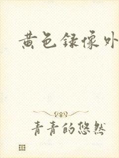 黄色录像外国的