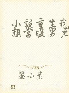 小说重生我真没想当暖男免费阅读