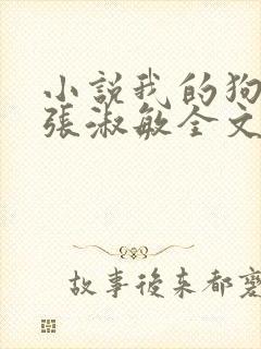 小说我的狗老公张淑敏全文阅读