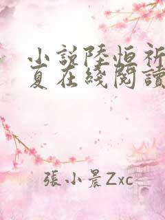 小说陆恒祈林知夏在线阅读