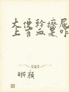 大便干擦屁股纸上有血是咋回事