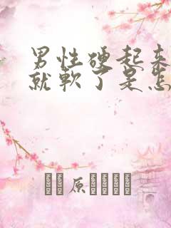 男性硬起来一会就软了是怎么回事