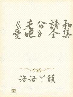 《老公请和我恋爱吧》全集