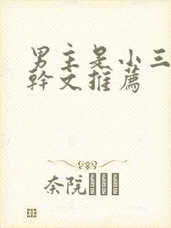 男主是小三的高干文推荐