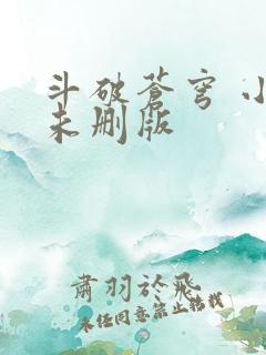 斗破苍穹 小说未删版