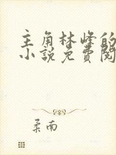 主角林峰的官场小说免费阅读无弹窗