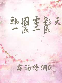 韩国电影天堂网一区二区