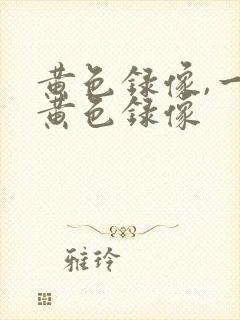 黄色录像,一级黄色录像