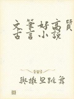 文笔好高质量的古言小说