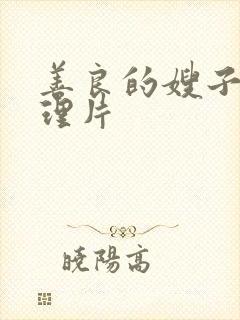 善良的嫂子4伦理片