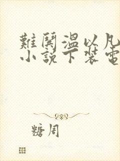难哄温以凡桑延小说下装电子书