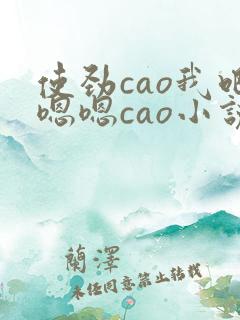使劲cao我吧嗯嗯cao小说