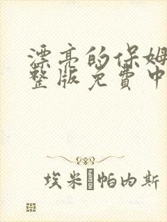 漂亮的保姆7完整版免费中文