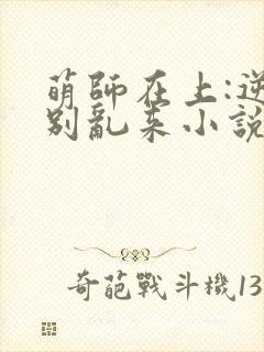 萌师在上:逆徒别乱来小说免费阅读