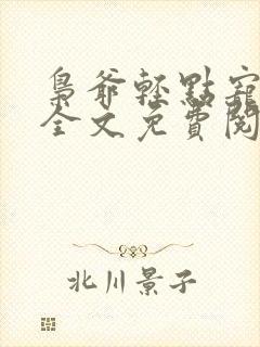 枭爷轻点宠小说全文免费阅读