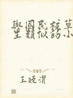 与国民校草是女生类似的小说