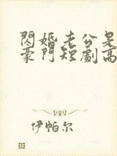 闪婚老公是超级豪门短剧高清免费