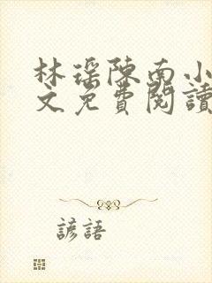 林瑶陈南小说全文免费阅读最新章节