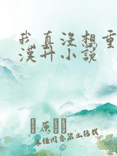 我真没想重生陈汉升小说