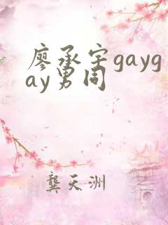 廖承宇gaygay男同