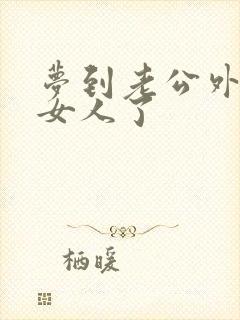 梦到老公外面有女人了