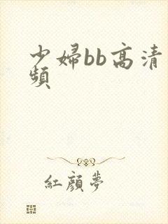 少妇bb高清视频