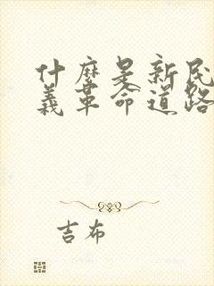 什么是新民主主义革命道路